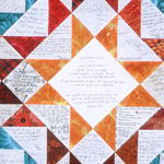 Detail of Justin & Julia's Quilt